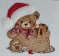 Preview: Doodle Applikationsdatei Teddy mit Geschenkesack
